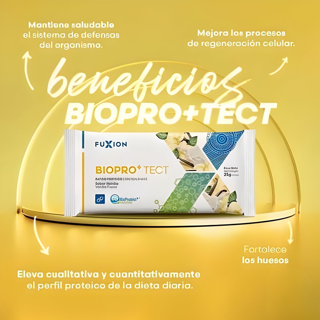 Proteína Biopro+Tec Fuxion de Alta Calidad con Soporte Inmunológico - 14 Sobres
