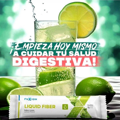 Liquid Fiber Fuxion Fibra Prebiótica para el Tránsito Digestivo - 28 Sobres