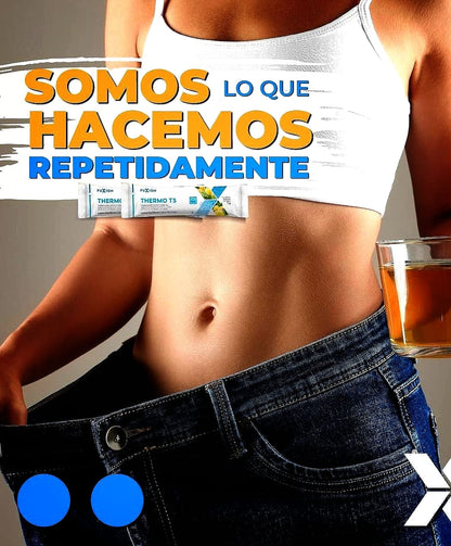 Thermo T3 Fuxion Quema Grasa, Adelgaza - 28 Sobres