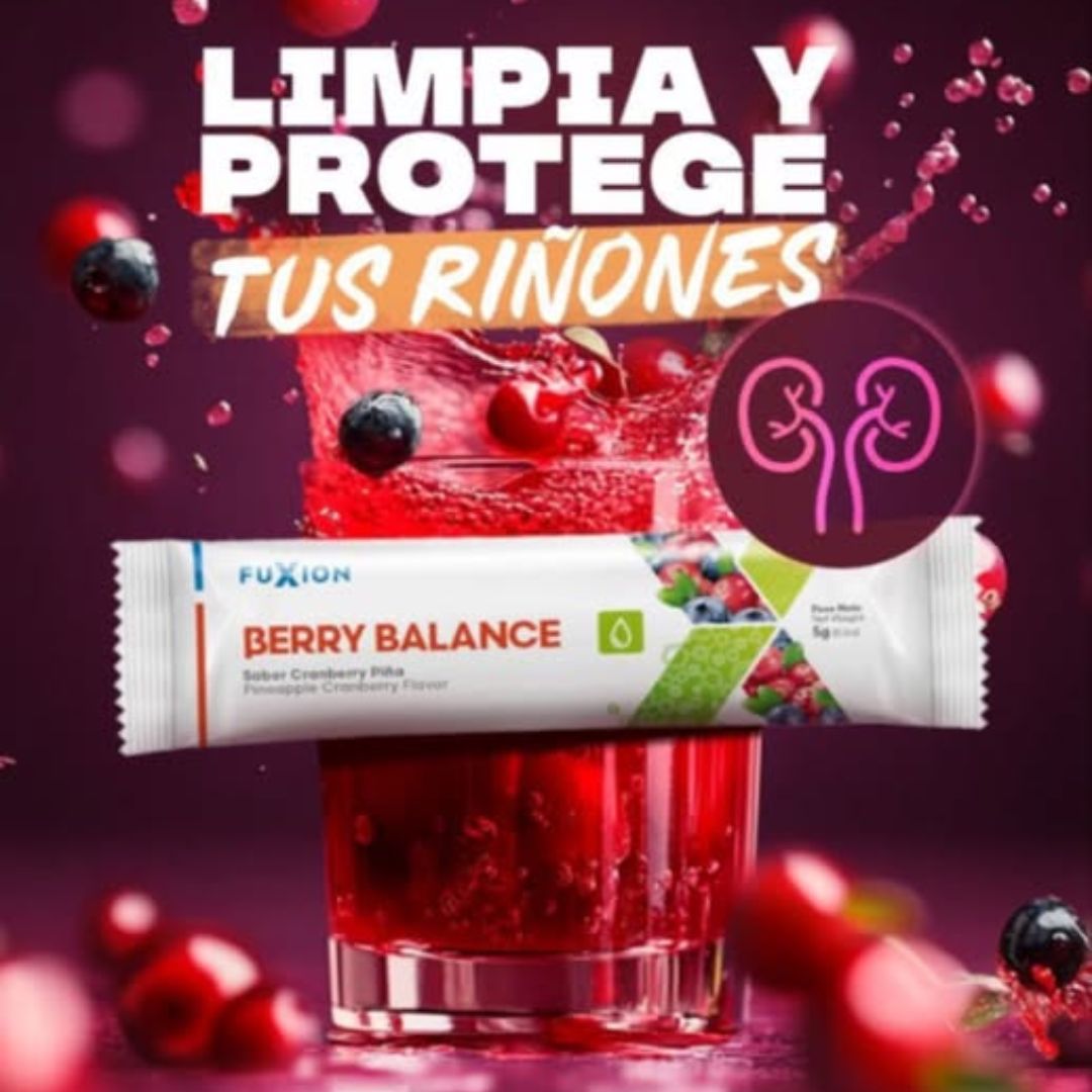 Berry Balance Fuxion Apoya El Sistema Urinario - 28 Sobres