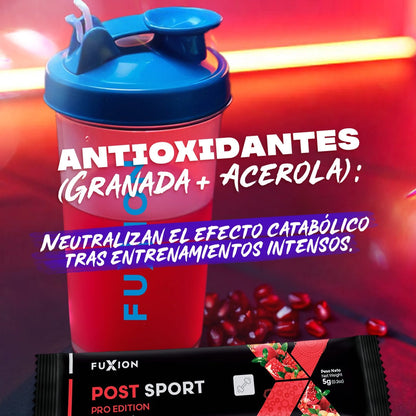 Post Sport Fuxion Para Recuperar Tus Músculos, Gym - 28 Sobres