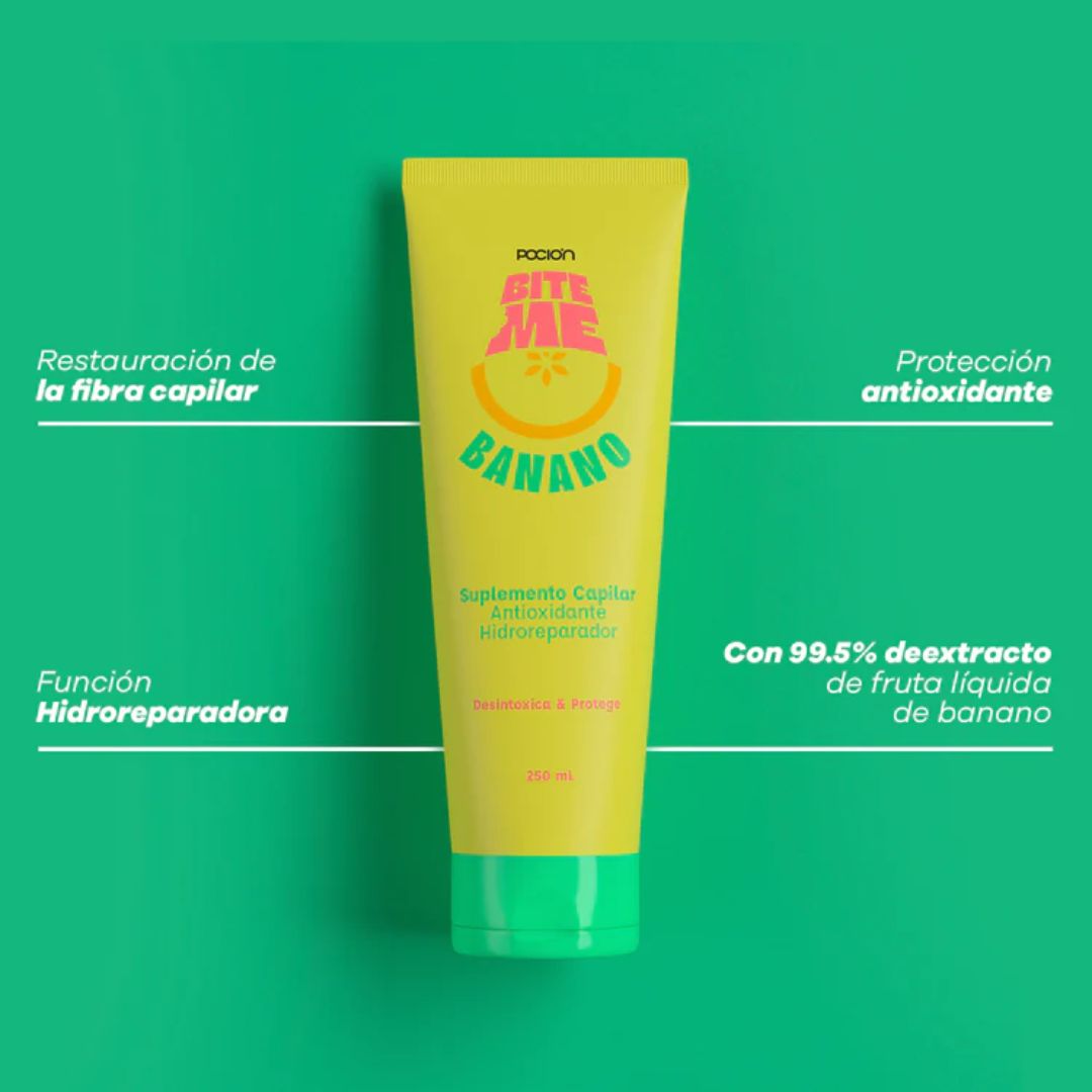 Suplemento Capilar Hidroreparador Bite Me - Poción