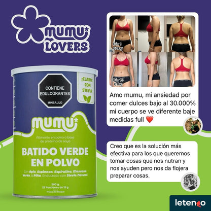 Batido Verde En Polvo - Mumu