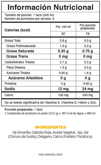 Base Culinaria Amarilla - Fuxion