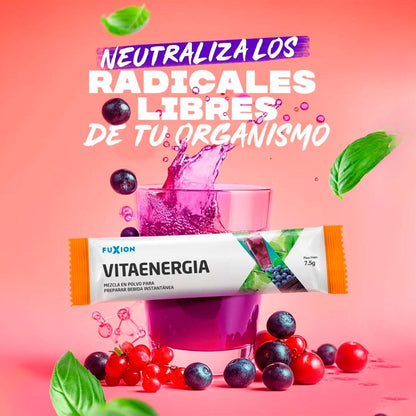 Vitaenergía Fuxion Multivitaminas, Aumenta La Energía - 30 Sobres