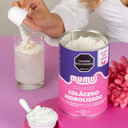 Colágeno Hidrolizado Con Resveratrol - Mumu