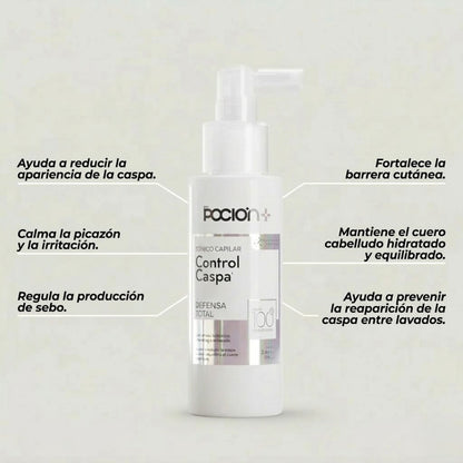 Kit Control Caspa en Rizos - Poción