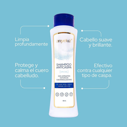 Kit Anticaspa y Crecimiento - Anyeluz