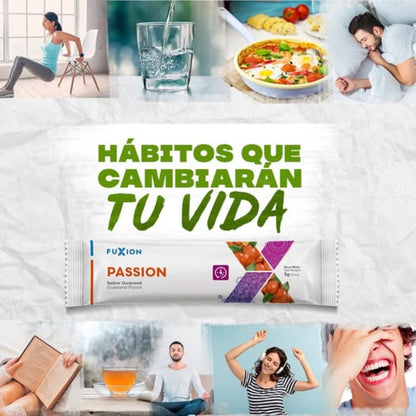 Passion Fuxion Mejorar Circulación Sanguínea, Deseo Y Energía - 28 Sobres