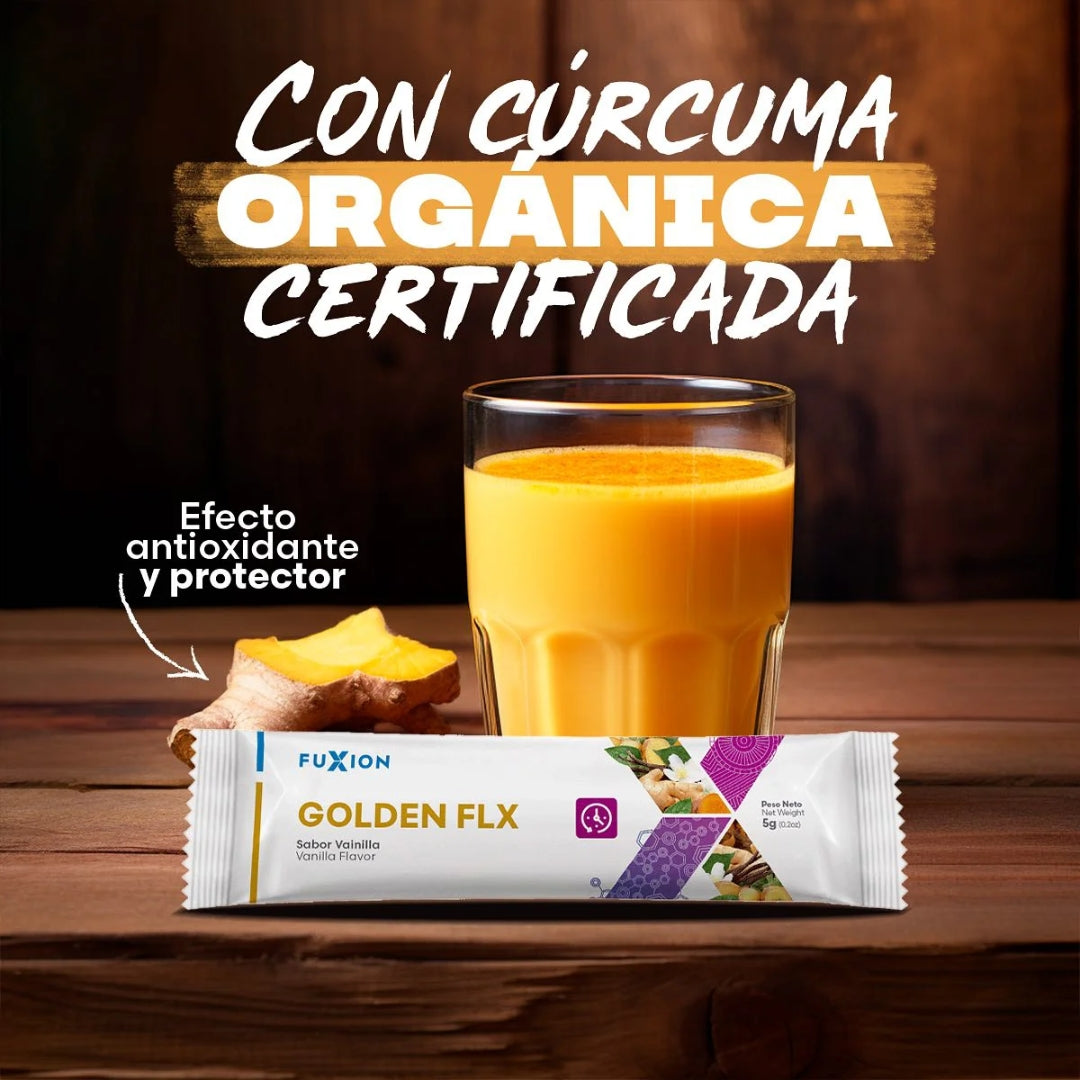 Golden Flx Fuxion Bienestar Articular y Movilidad Diaria - 28 Sobres