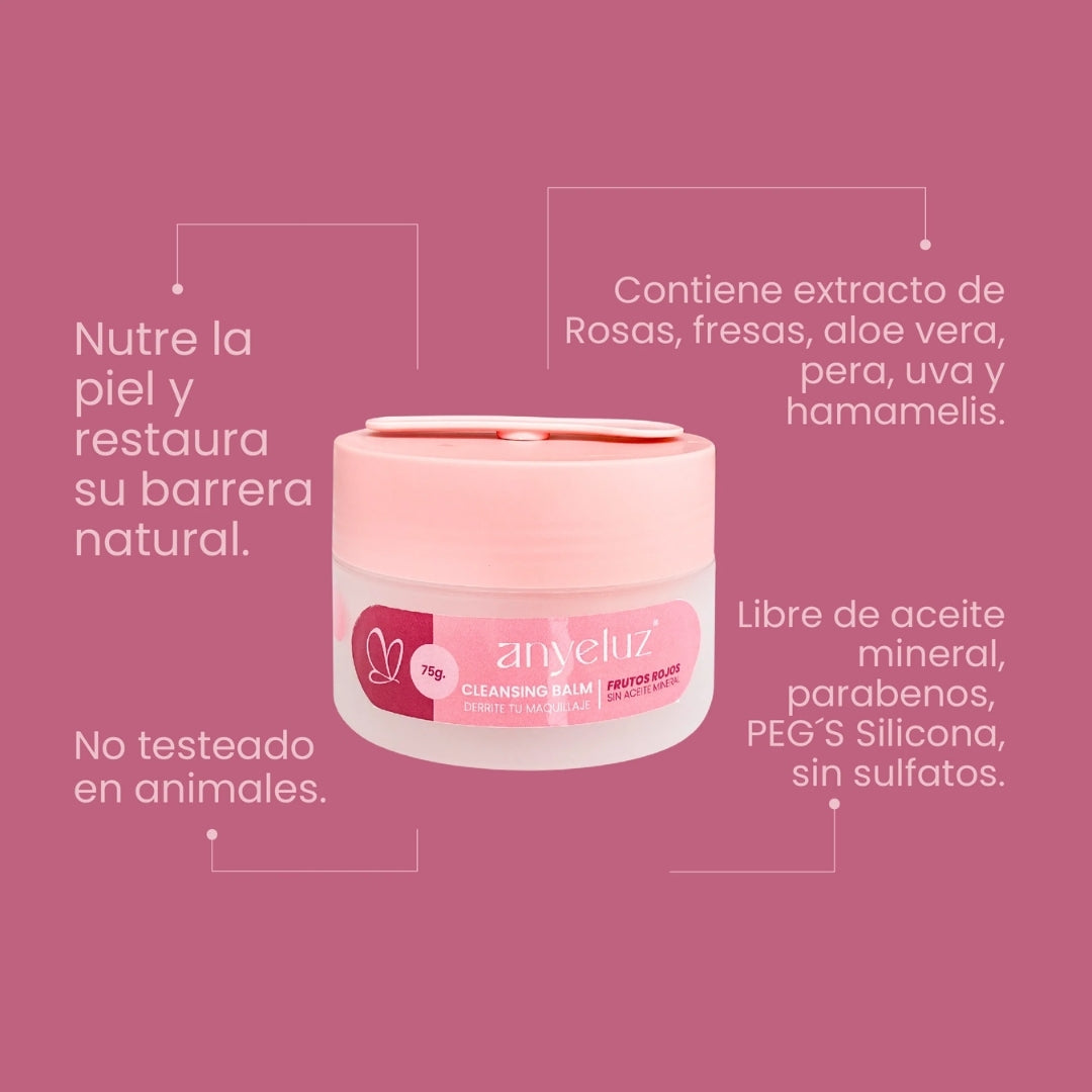 Desmaquillador Frutos Rojos (Cleansing Balm) - Anyeluz
