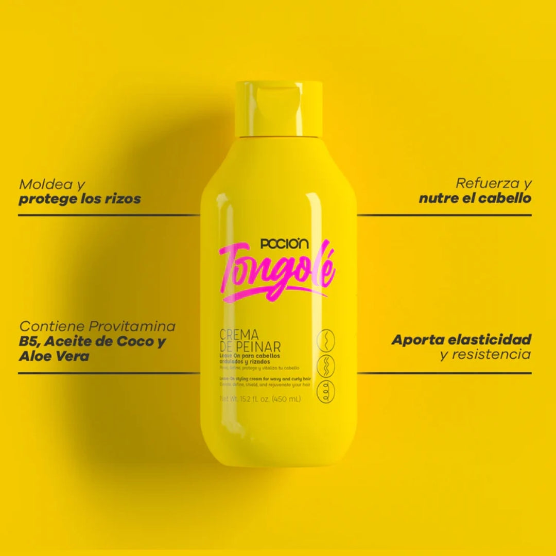 Kit Control Caspa en Rizos - Poción
