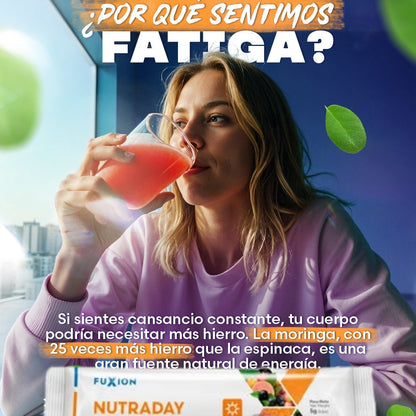 Nutraday Fuxion Multivitamínas Para Niños y Adultos - 28 Sobres