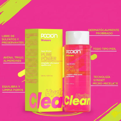 Agua Micelar Pure Power - Poción