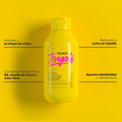 Crema Para Peinar Para Rizos Leave On Tongolé - Poción