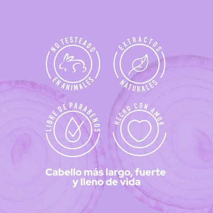 Shampoo Con Cebolla - Anyeluz
