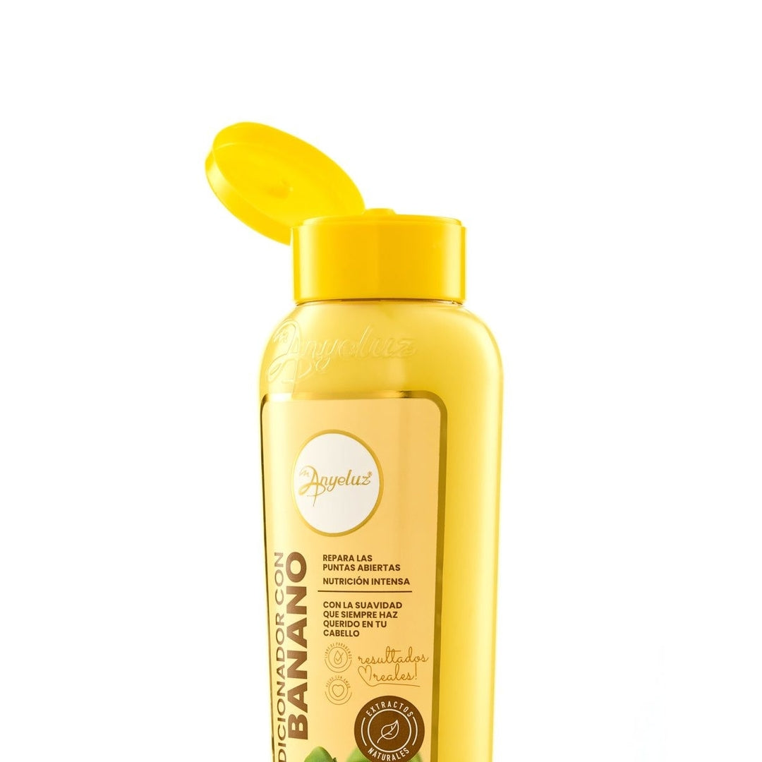 Acondicionador Con Banano Hidrata y Suaviza El Cabello Frágil - Anyeluz