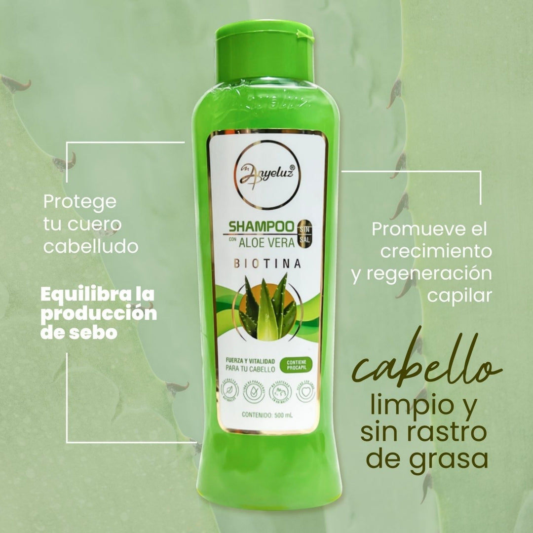 Kit Cabello Graso Y Crecimiento - Anyeluz