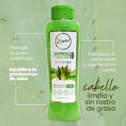 Kit Cabello Graso Y Crecimiento - Anyeluz