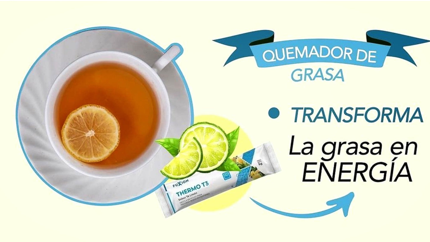 Thermo T3 Fuxion Quema Grasa - 7 Sobres