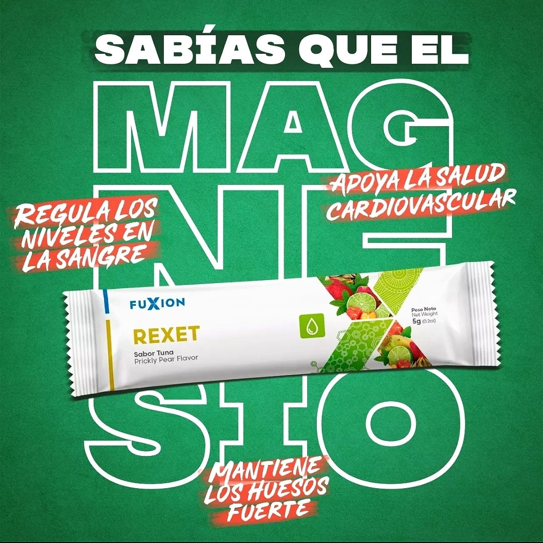 Rexet Fuxion Para Hígado Graso y Guayabo - 28 Sobres