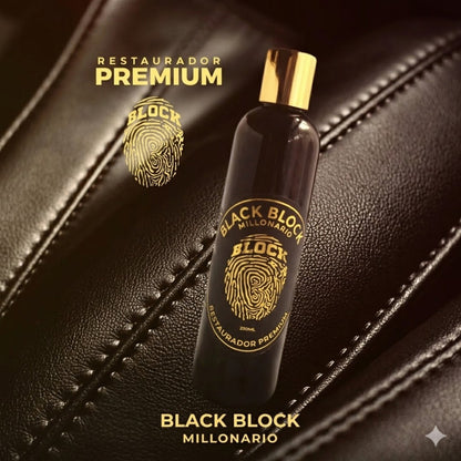 Restaurador De Partes Negras Blackblock Con La Fragancia Exclusiva Carblock