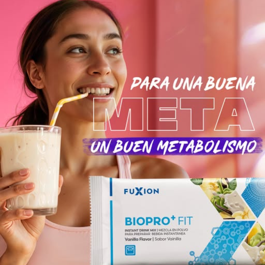 Proteína Biopro+ Fit Fuxion Funcional para Control de Peso - 14 Sobres