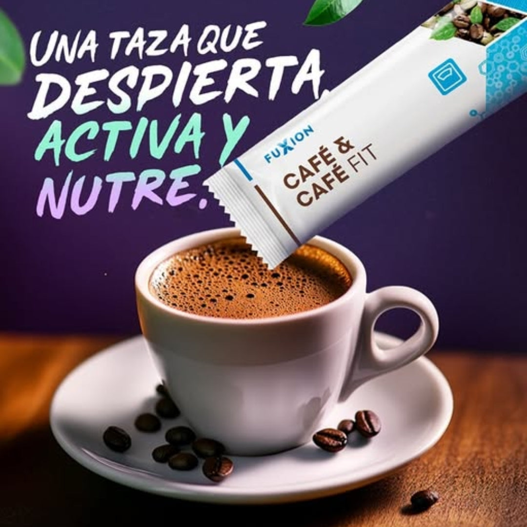 Café Fit Fuxion Control de Peso, Energía y Bienestar - 28 Sobres
