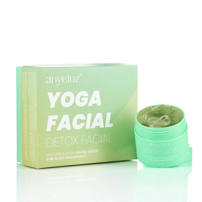 Mascarilla Detox Yoga Facial, Frutos Verdes - Anyeluz