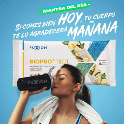 Proteína Biopro+Tec Fuxion de Alta Calidad con Soporte Inmunológico - 14 Sobres