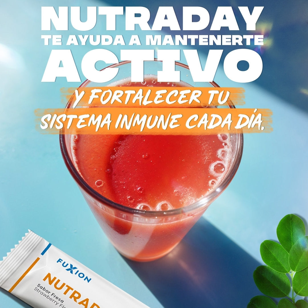 Nutraday Fuxion Multivitamínas Para Niños y Adultos - 28 Sobres