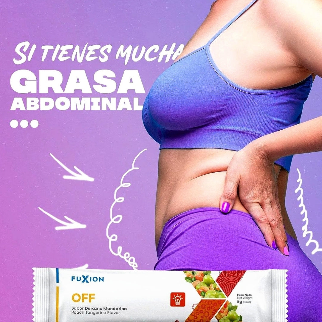Off Fuxion Relajación y Calma Mental, Reduce Estrés, Duerme Mejor - 28 Sobres