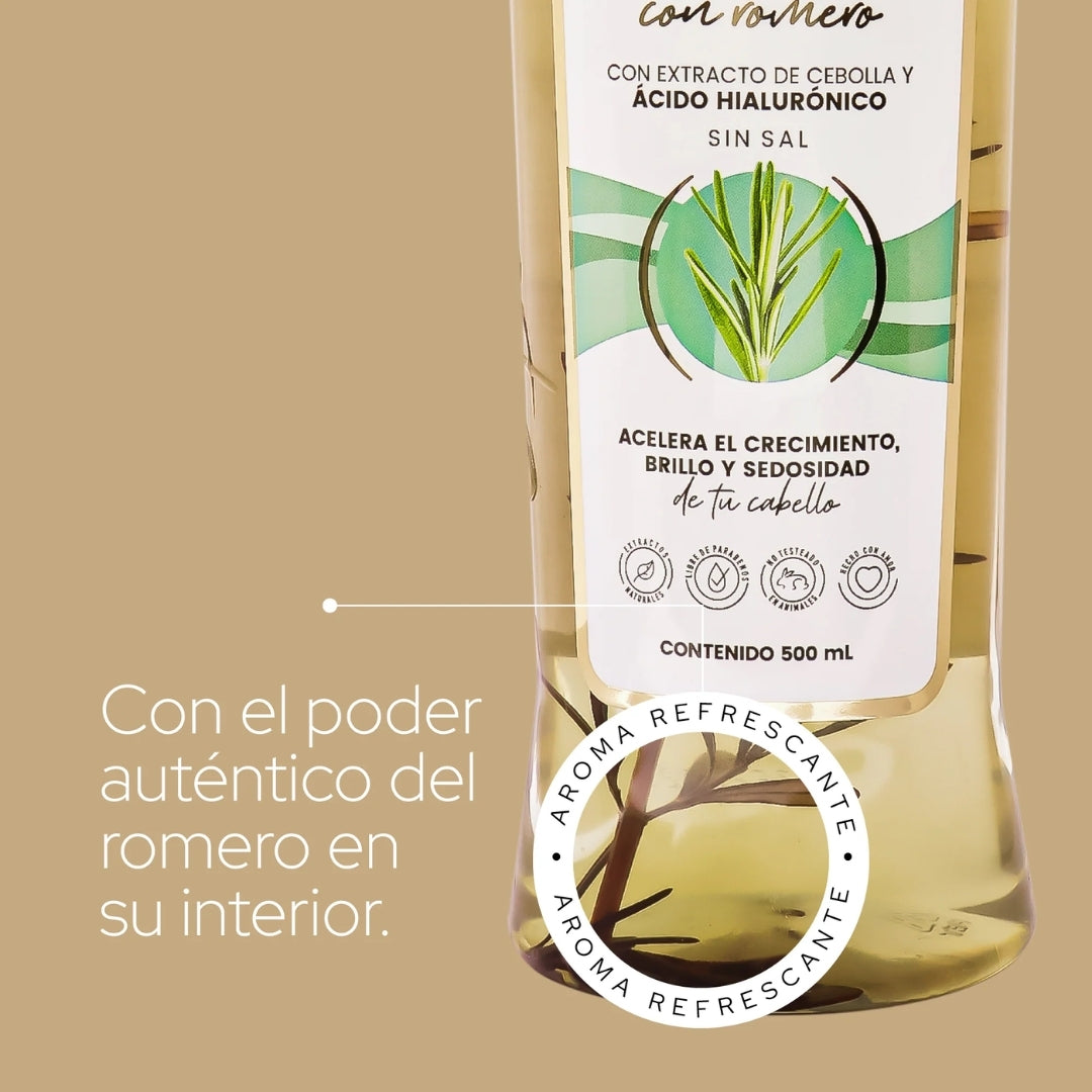 Shampoo Con Romero - Anyeluz