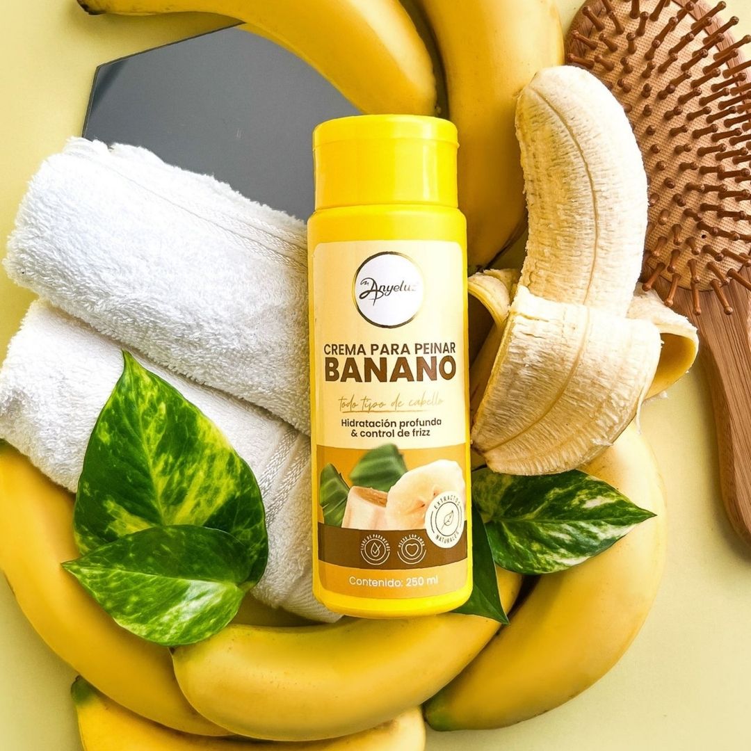 Crema para Peinar con Banano - Anyeluz