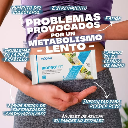 Proteína Biopro+ Fit Fuxion Funcional para Control de Peso - 14 Sobres
