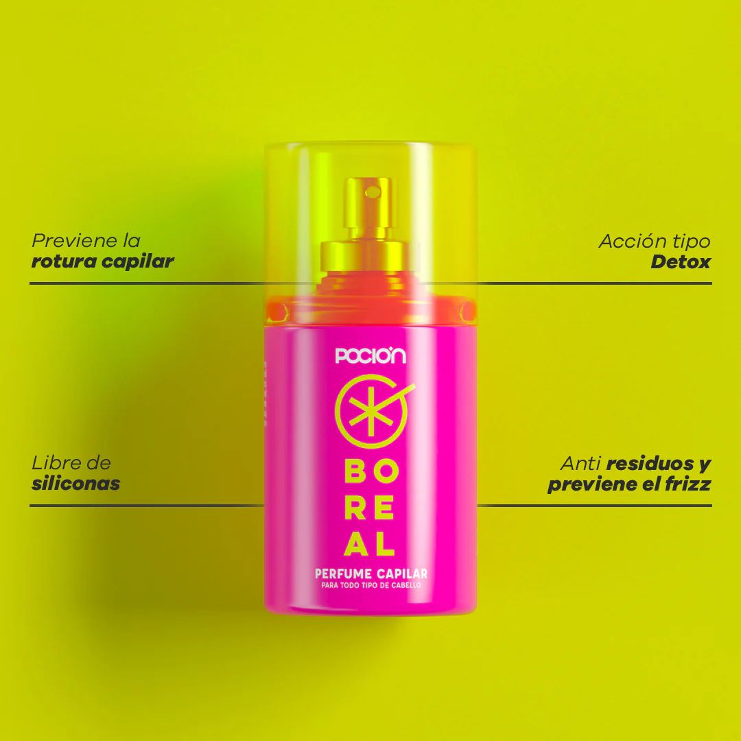 Perfume Capilar Boreal - Poción