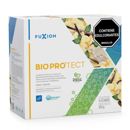 Proteína Biopro+Tec Fuxion de Alta Calidad con Soporte Inmunológico - 14 Sobres