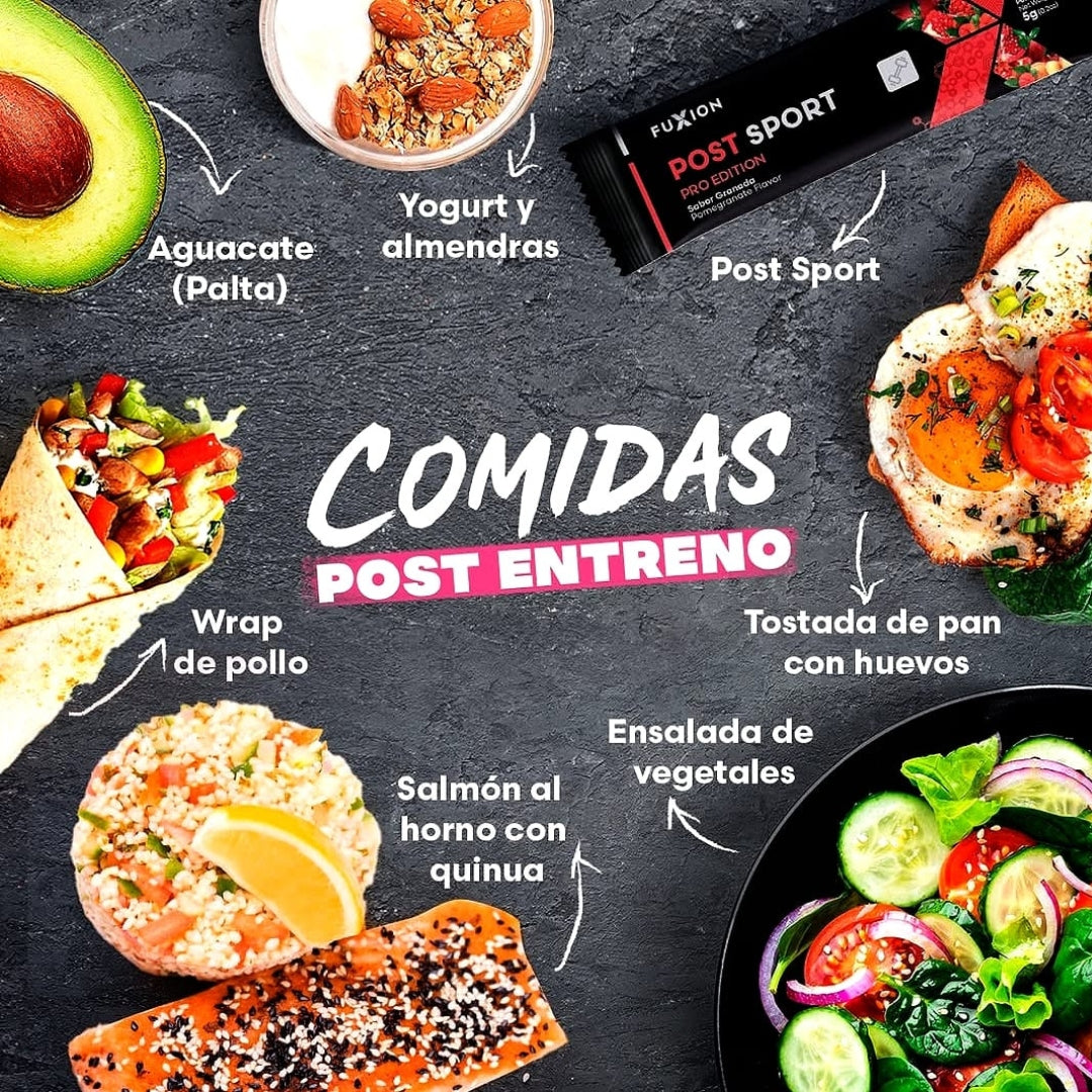 Post Sport Fuxion Para Recuperar Tus Músculos, Gym - 28 Sobres
