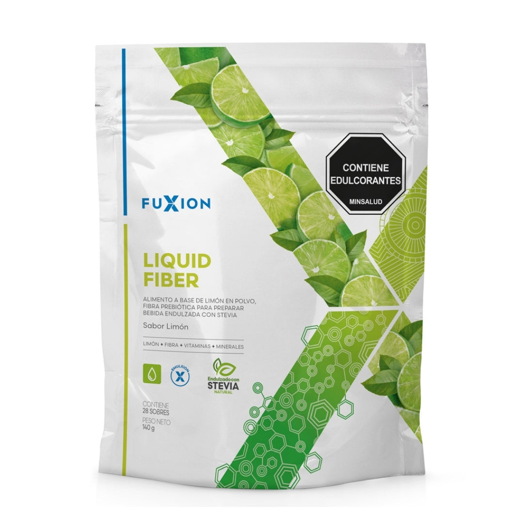Liquid Fiber Fuxion Fibra Prebiótica para el Tránsito Digestivo - 28 Sobres