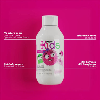Kit Sin Enredos Cuidado Del Cabello Para Niños - Poción Kids