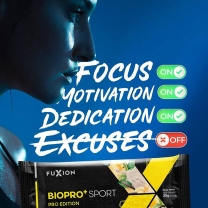 Proteína Biopro+ Sport Fuxion Aumenta Masa Muscular Magra - 14 Sobres