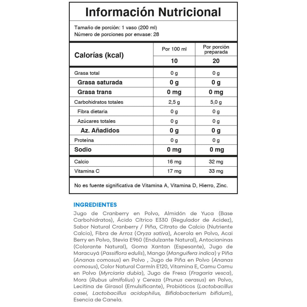 Berry Balance Fuxion Apoya El Sistema Urinario - 28 Sobres
