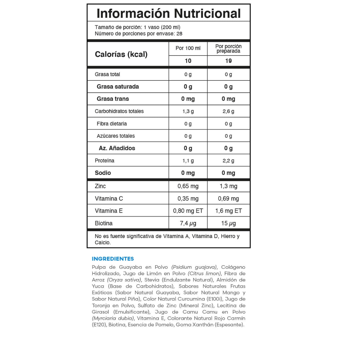 Colágeno Cool Age Fuxion Apoyo Nutricional para la Piel, Cabello y Uñas - 28 Sobres