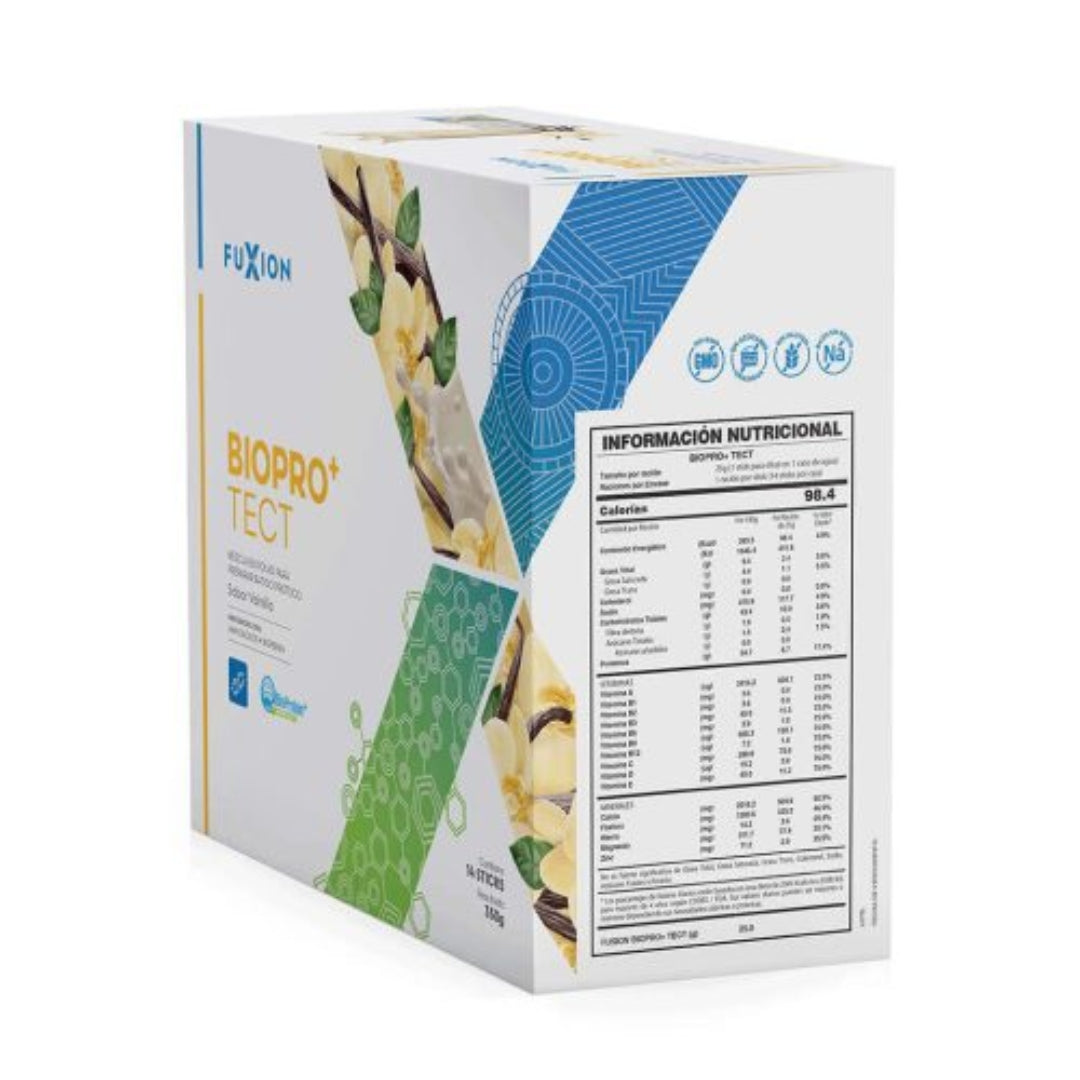 Proteína Biopro+Tec Fuxion de Alta Calidad con Soporte Inmunológico - 14 Sobres
