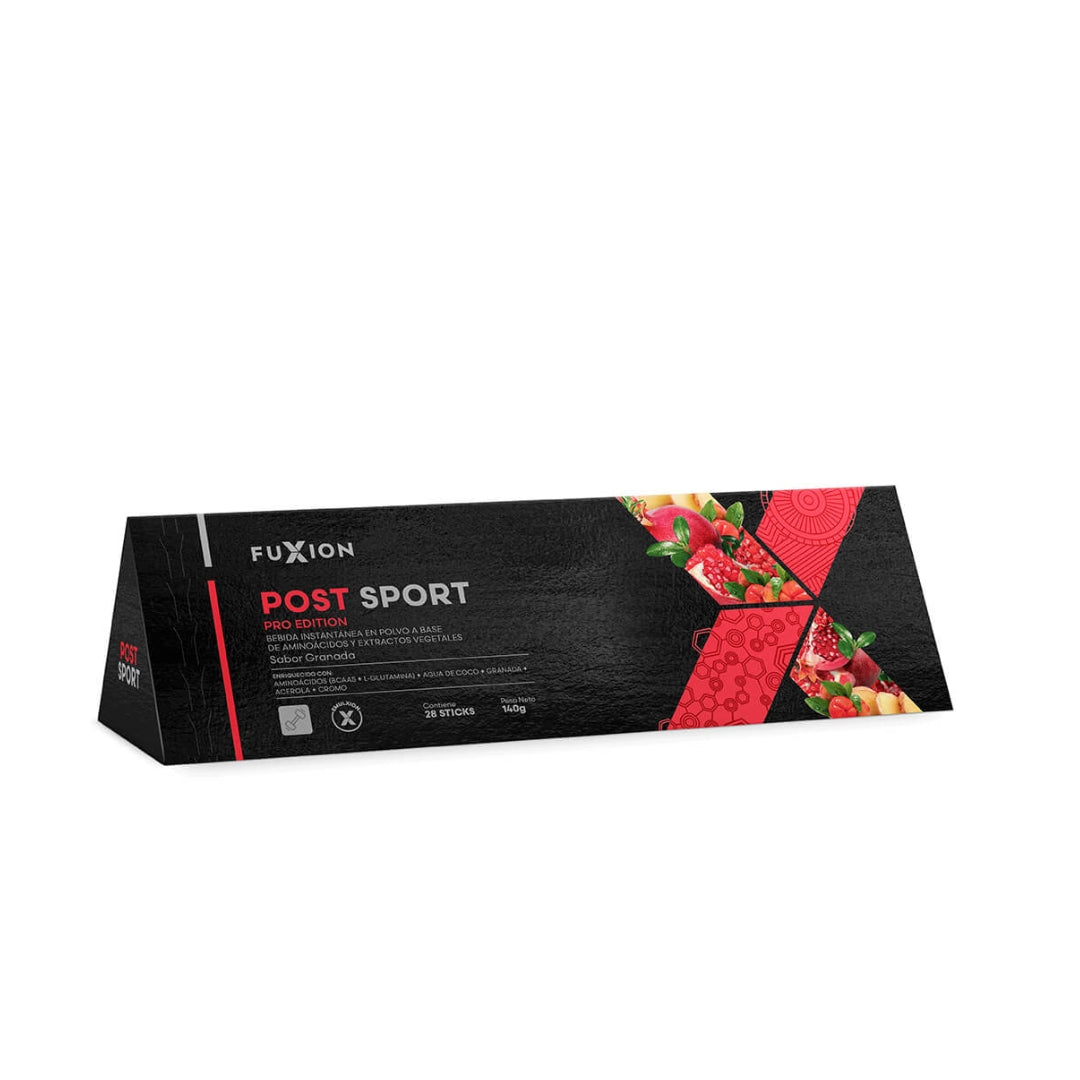 Post Sport Fuxion Para Recuperar Tus Músculos, Gym - 28 Sobres