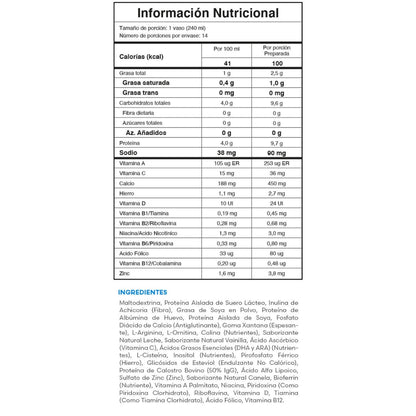 Proteína Biopro+Tec Fuxion de Alta Calidad con Soporte Inmunológico - 14 Sobres