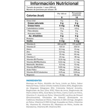 Nutraday Fuxion Multivitamínas Para Niños y Adultos - 28 Sobres