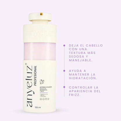 Acondicionador Reparación, Restauración y Brillo Linea Profesional - Anyeluz
