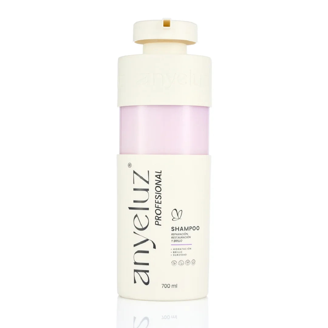 Shampoo Reparación, Restauración y Brillo Linea Profesional - Anyeluz