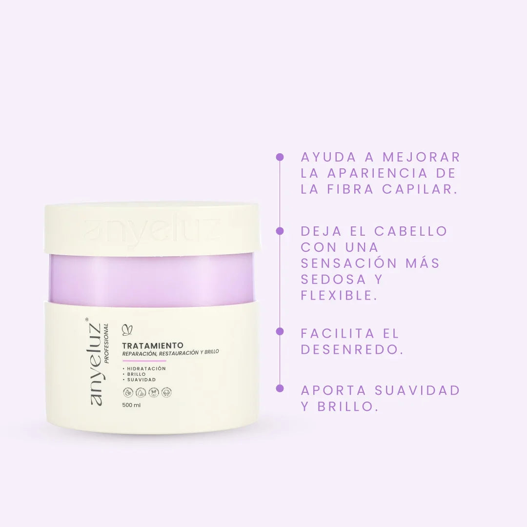 Tratamiento Reparación, Restauración y Brillo Linea Profesional - Anyeluz